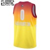 Barn All-Star 2023 Tröja Team 2 Tyrese Haliburton 0 Nike Orange Swingman
